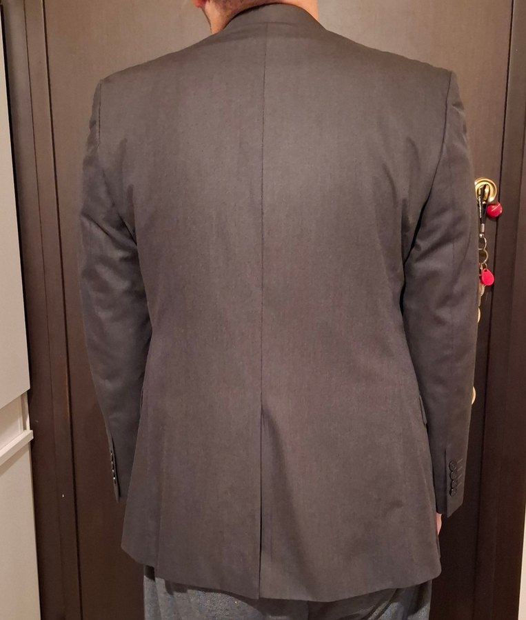 kığılı Gri Erkek Düğmeli Ceket - Görsel 3