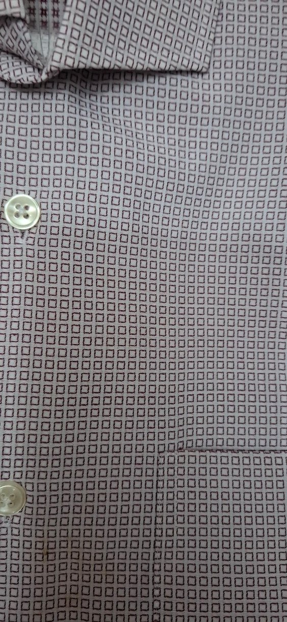 Düğmeli Kısa Kollu Gri Erkek Gömlek - Görsel 5