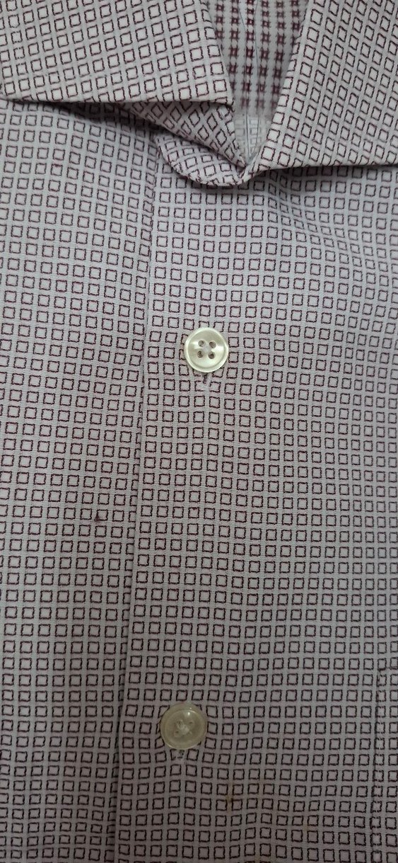 Düğmeli Kısa Kollu Gri Erkek Gömlek - Görsel 4