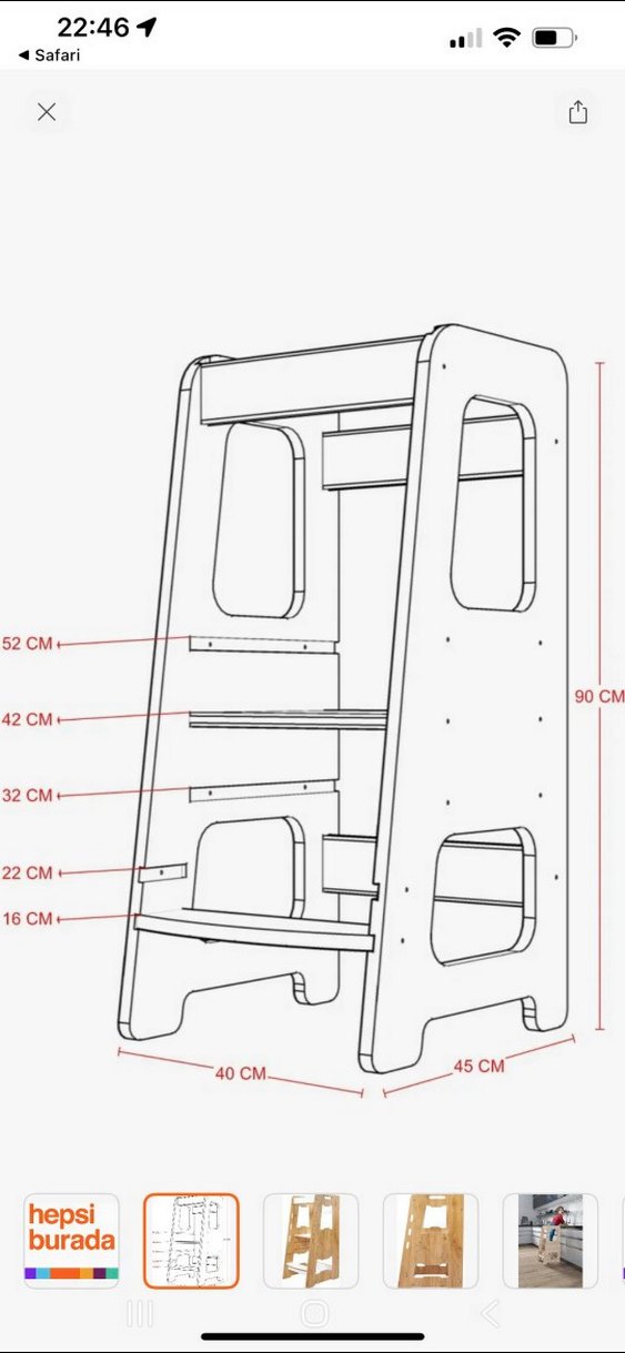 ikea öğrenme kulesi - Görsel 3