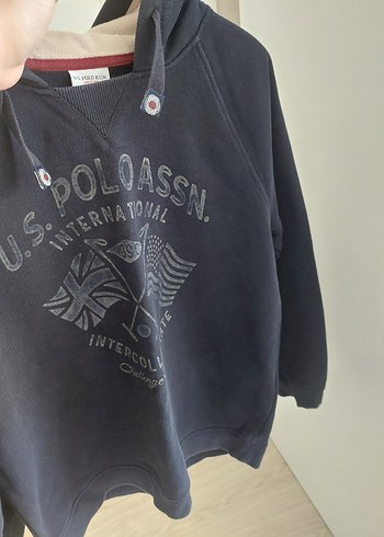 m Beden mavi Renk Erkek Lacivert Pamuklu Sweatshirt