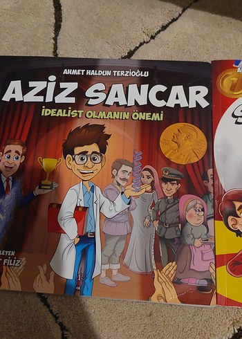  Beden aziz Sancar ve Naim Süleymanoğlu Çocuk Kitapları