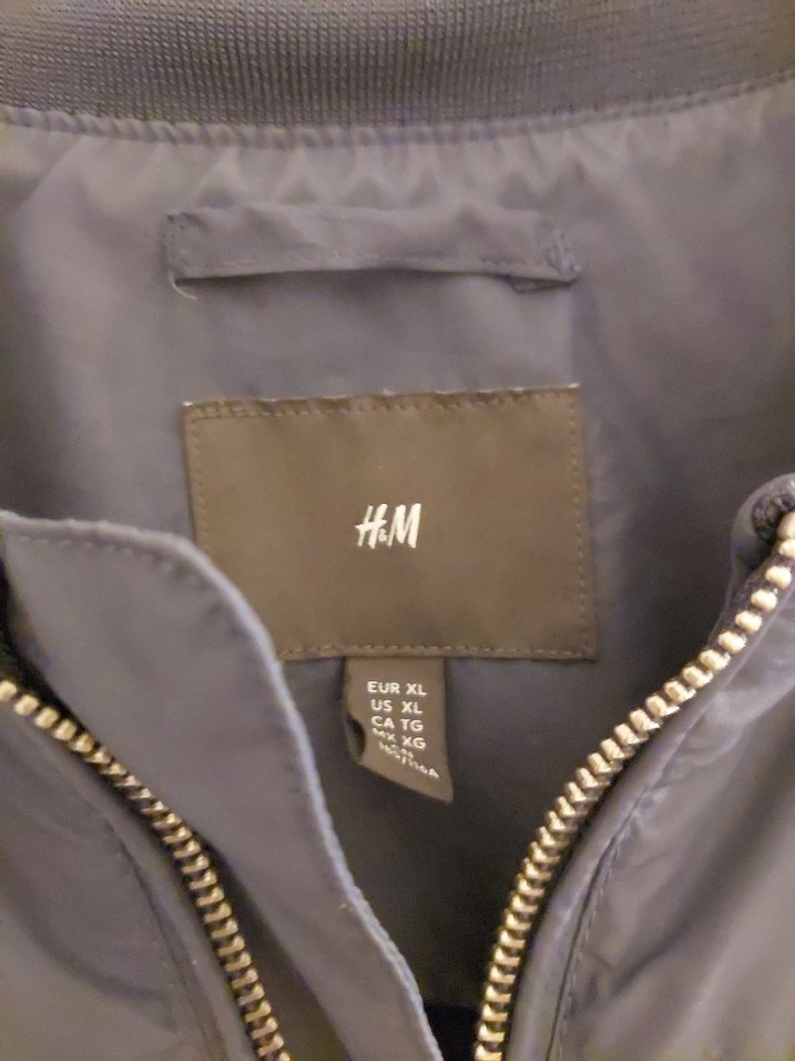 Gri Yüksek Yakalı Fermuarlı Erkek Ceket - Görsel 3