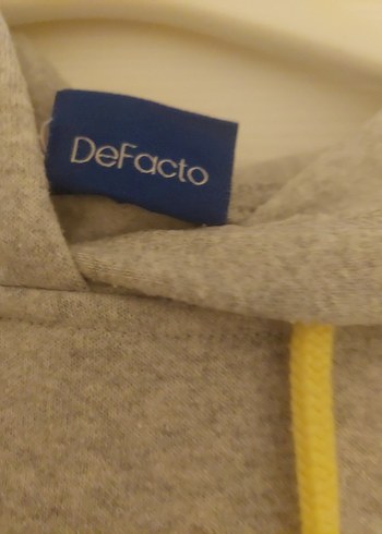 Gri Lakers Baskılı Kapüşonlu Sweatshirt - Görsel 5