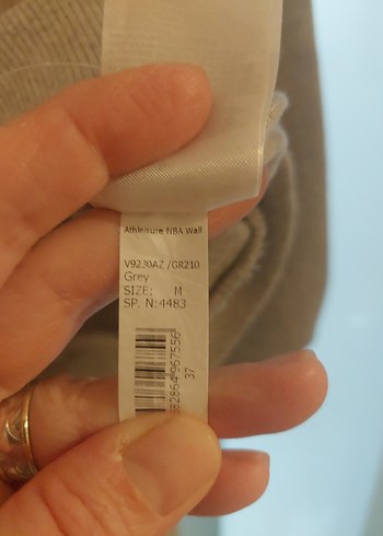 Gri Lakers Baskılı Kapüşonlu Sweatshirt - Görsel 6