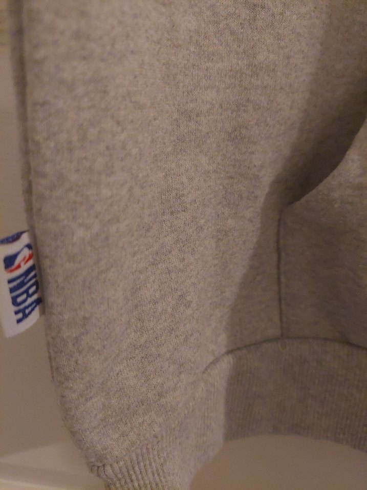 Gri Lakers Baskılı Kapüşonlu Sweatshirt - Görsel 2