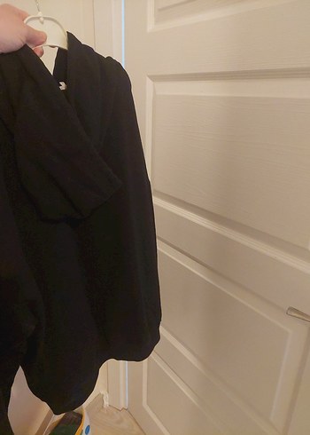 Siyah Baskılı Sweatshirt - Görsel 3