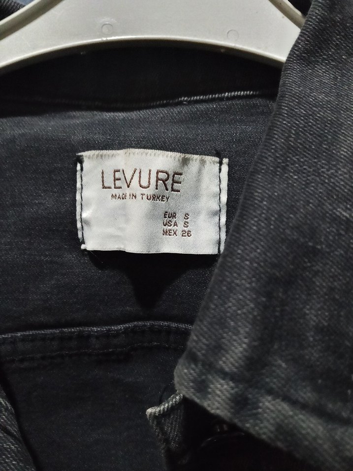 Le Vure Siyah Kot Yelek  S Beden (Unisex) - Görsel 4