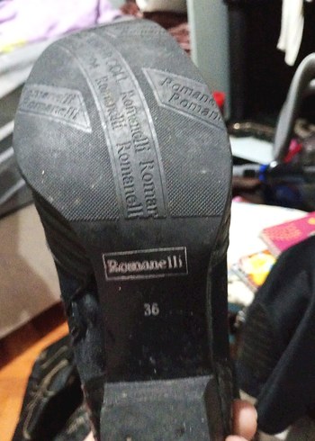 Romanelli marka siyah diz altı çizme
36 numara - Görsel 5