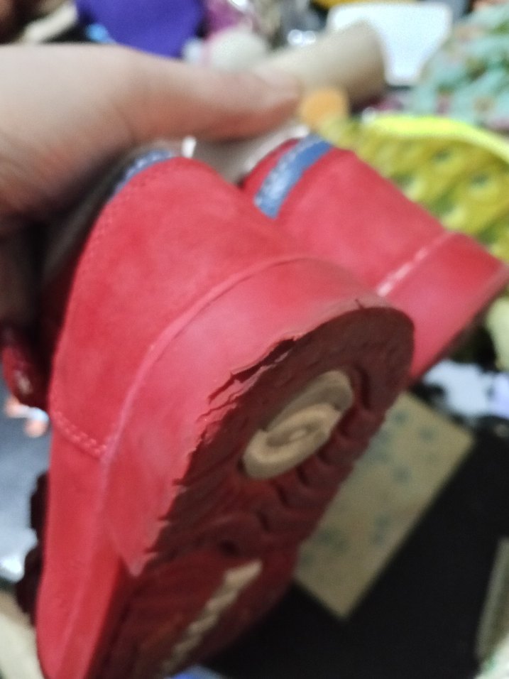 Kemerli Kırmızı Erkek Çocuk İlk Adım Ayakkabısı - Görsel 5