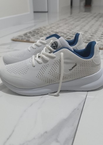 Beyaz Bağcıklı ünisex Spor Ayakkabı - Görsel 3