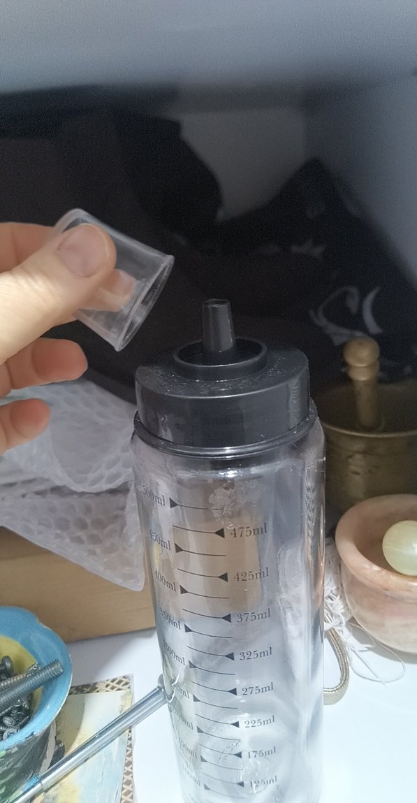 Pembe ve Gri Ölçü Kabı - Görsel 3