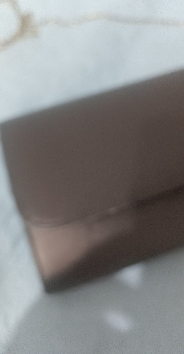 Bej Deri Fermuarlı Kadın Clutch Çanta - Görsel 2