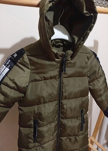 Defacto Erkek Çocuk Kamuflaj Desenli Kapüşonlu Mont