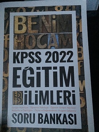 Benim Hocam KPSS 2022 eğitim bilimleri