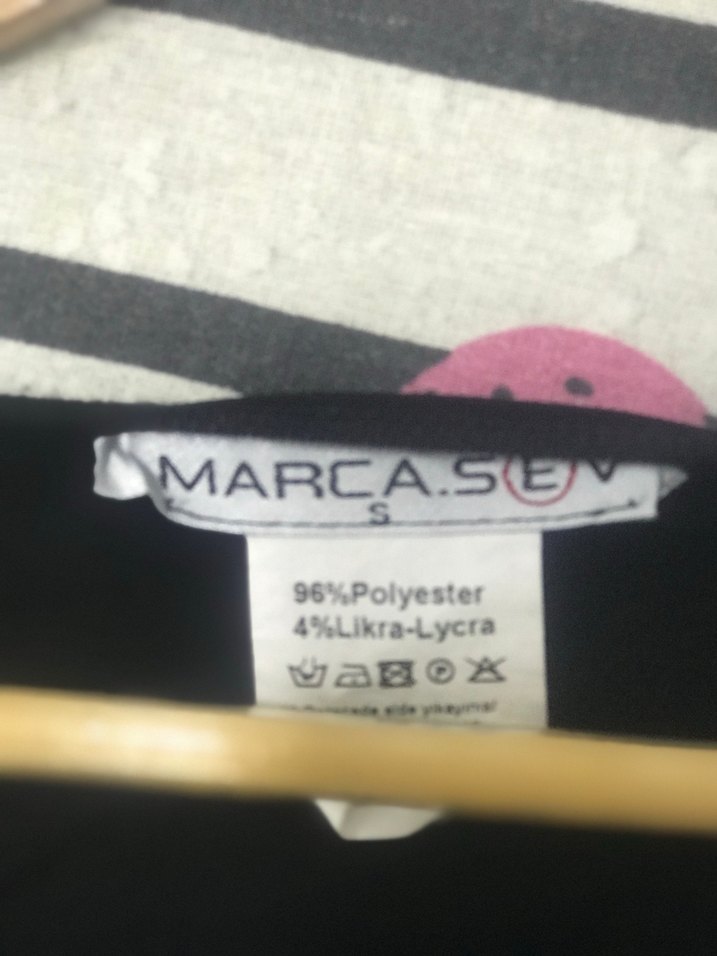 Gri V Yaka Uzun Kollu Hamile Tunik - Görsel 4