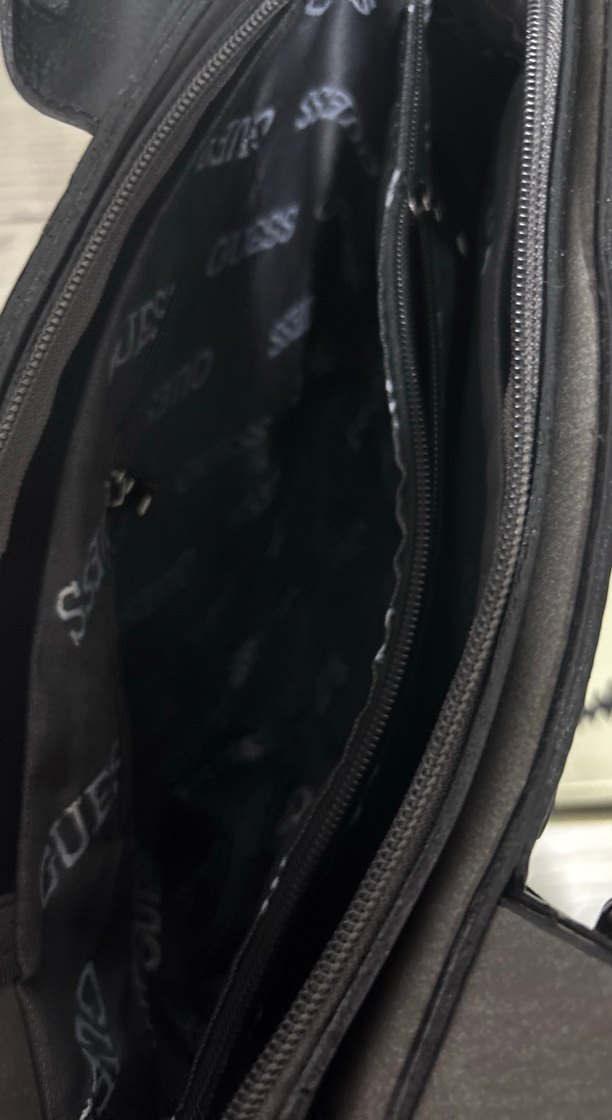 Gri Deri Kadın Çanta - Görsel 4