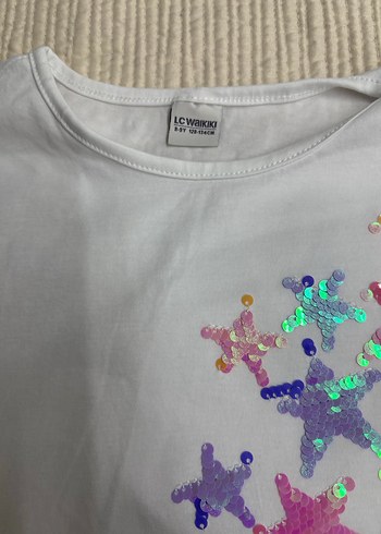 Kız Çocuk Mor Kuromi Baskılı Uzun Kollu Tişört - Görsel 5