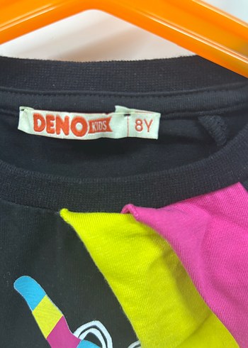 Renkli Zebra Desenli Fırfırlı Kız Tişörtü - Görsel 2