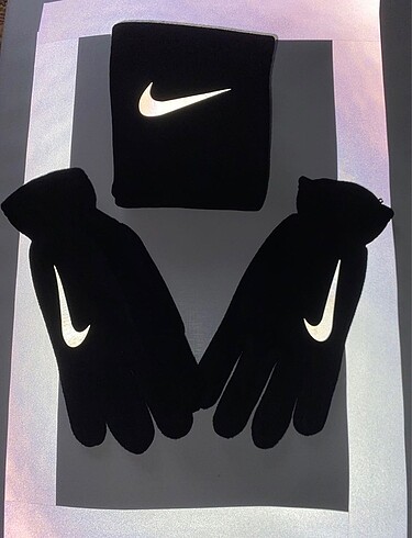  Beden Nike reflektörlü set maske+eldiven