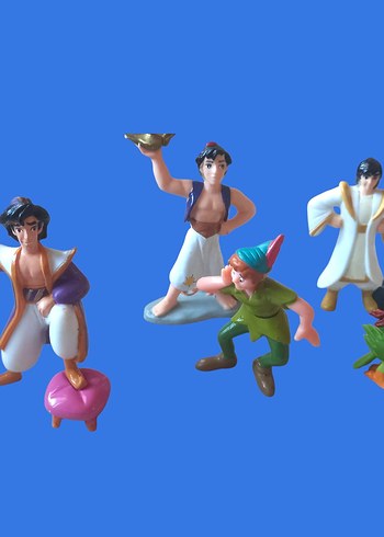 Disney Renkli Karakter Figürleri