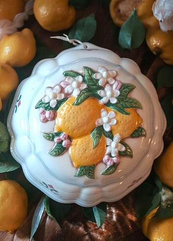 Franklin Mint Porselen Puding Kalıbı