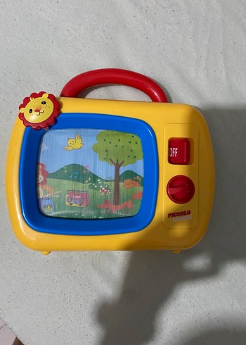 Sarı Renkli Eğitici Oyuncak TV