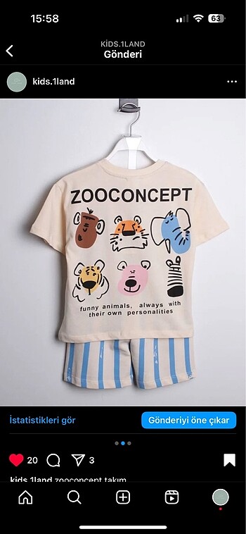 Zara 0 Pamuk erkek çocuk alt üst takım