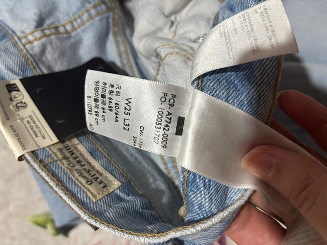 s Beden Levis orijinal pantolon