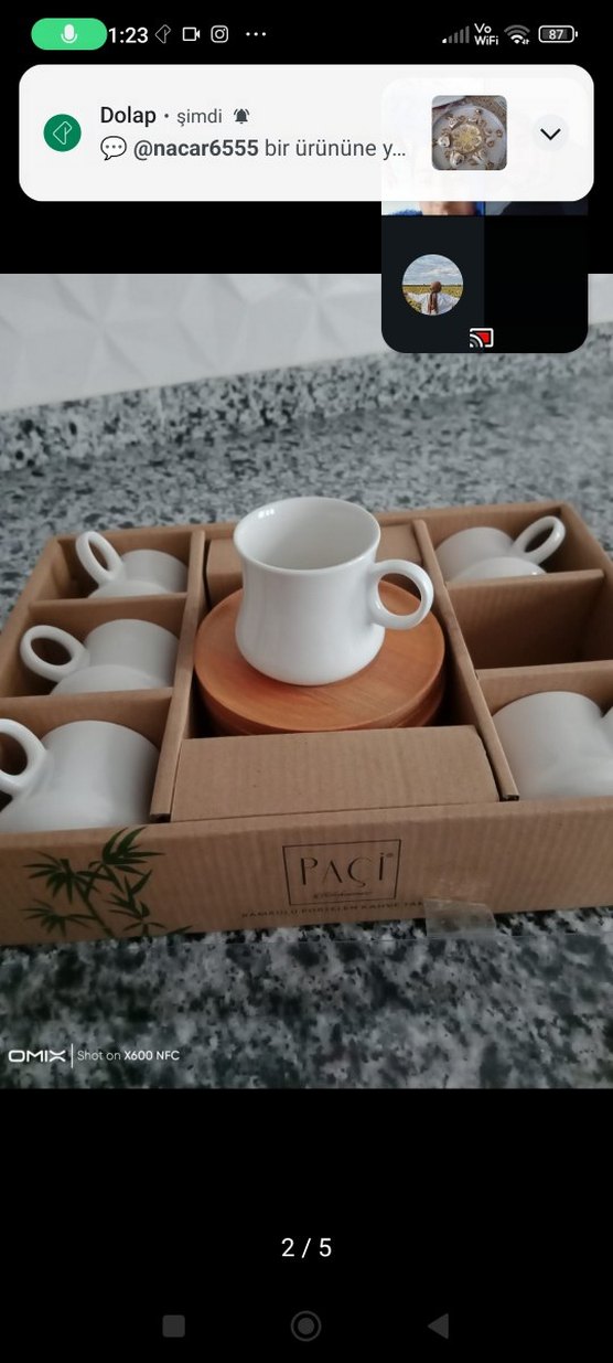 6'lı Kahve Fincanı Seti - Görsel 2