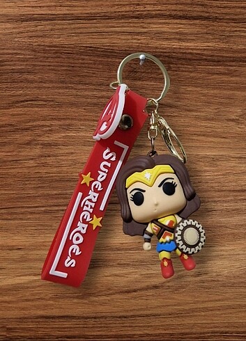 Diğer Wonder Woman - 1.Kalite Slikon Anahtarlık