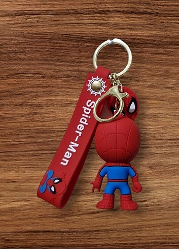  Spiderman - 1.Kalite Slikon Anahtarlık