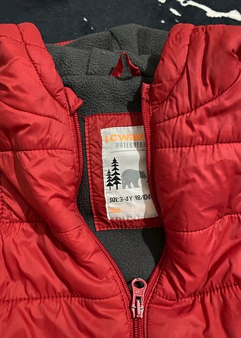 Kırmızı Erkek Çocuk Fermuarlı Yelek - Görsel 2