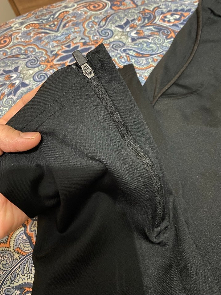 Siyah Fermuarlı Erkek Eşofman Altı - Görsel 2