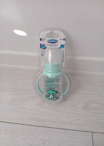 BabyTimo Turkuaz Bebek Biberonu 150 ml - Görsel 5