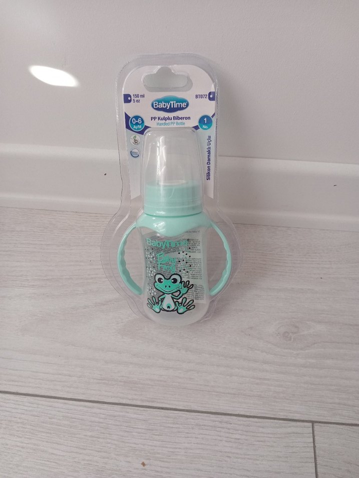 BabyTimo Turkuaz Bebek Biberonu 150 ml - Görsel 4