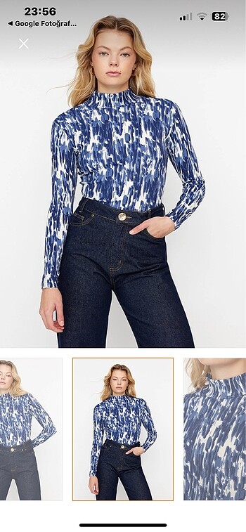 trendyol milla bluz lacivert mavi beyaz baskılı zara bershka man