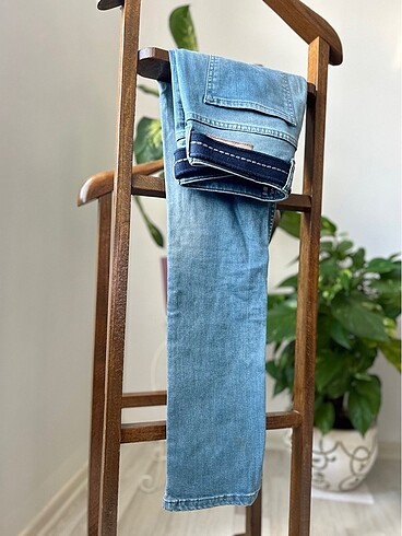 lcw jeans lc waikiki jean erkek mavi kemerli çocuk