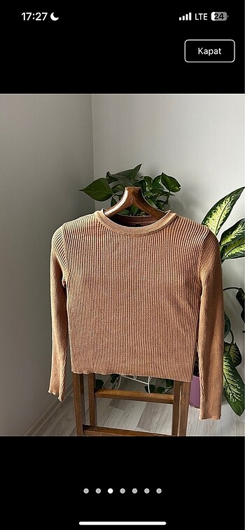 Defacto Defacto kahverengi triko kazak camel vizon beyaz siyah ekru H&M 
