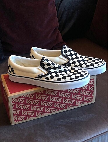 Vans Vans Checkboard Classic Slip On Ayakkabı