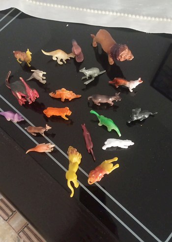 Çeşitli Renklerde Mini Hayvan Figürleri - Görsel 5