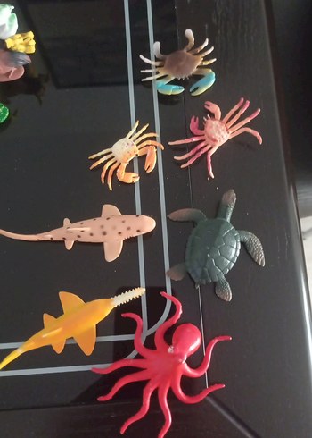 Çeşitli Renklerde Mini Hayvan Figürleri - Görsel 4