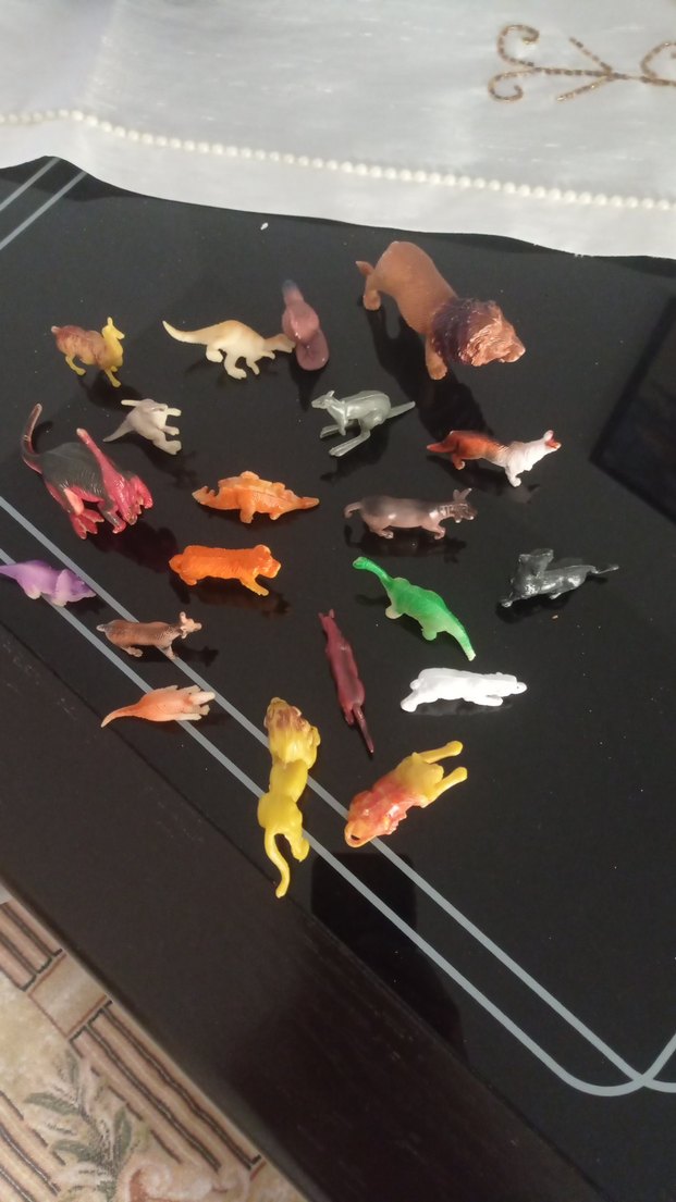 Çeşitli Renklerde Mini Hayvan Figürleri - Görsel 5