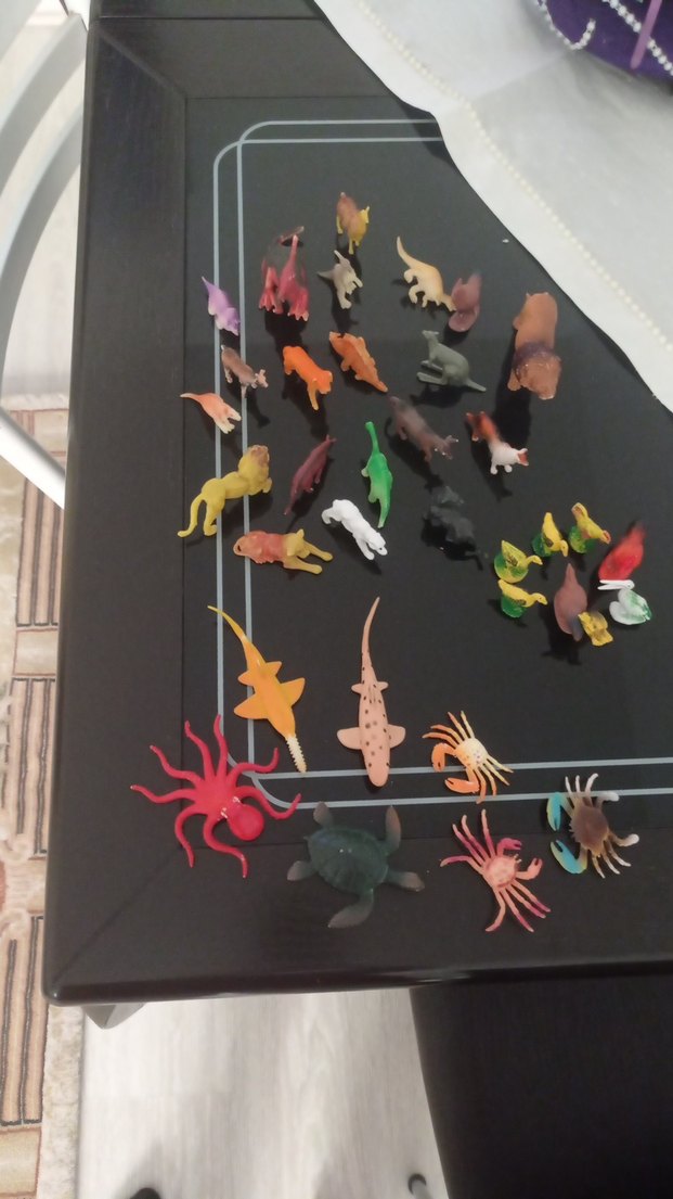 Çeşitli Renklerde Mini Hayvan Figürleri - Görsel 2