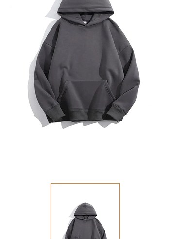 Füme hoodie