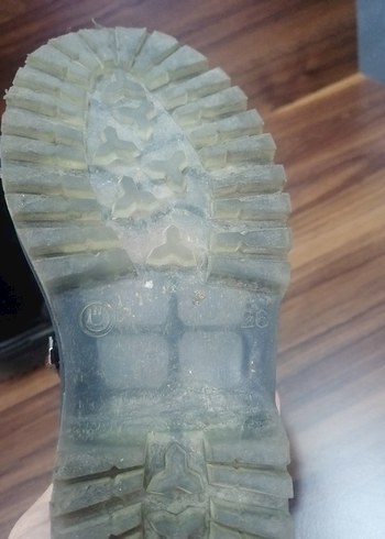 Parlak Siyah Kız Çocuk Goth Botları - Görsel 5