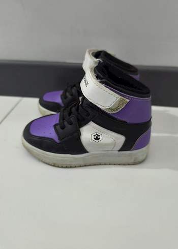 26 numara Mor Kız Çocuk Sneakers Bantlı - Görsel 3