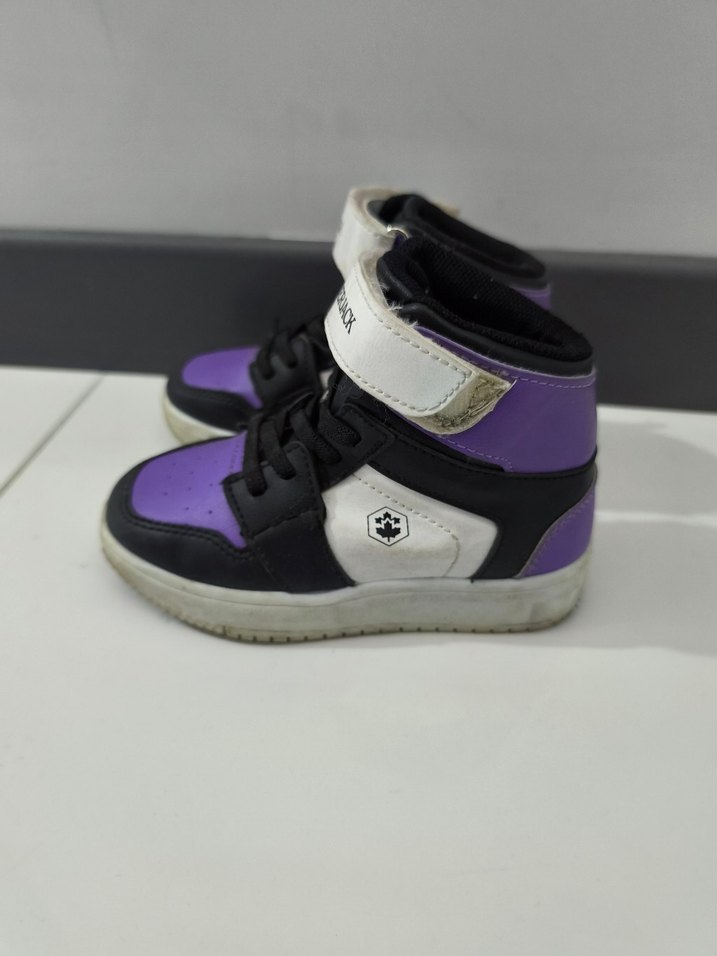 26 numara Mor Kız Çocuk Sneakers Bantlı - Görsel 3