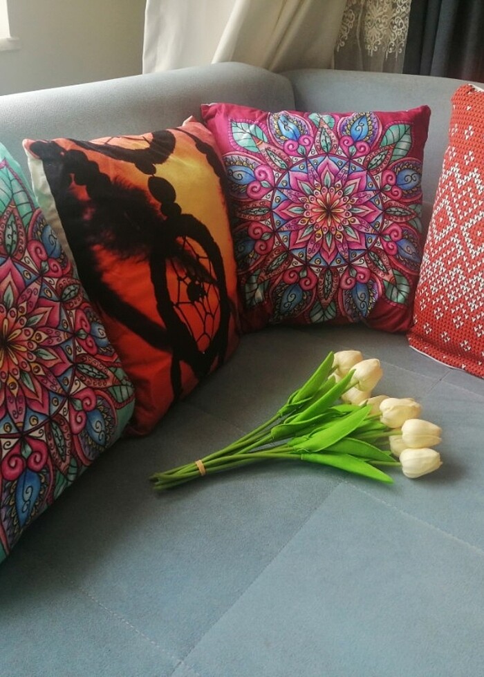 4 adet minder kılıfı  - Görsel 2