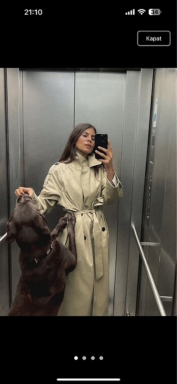 ZARA TRENÇKOT